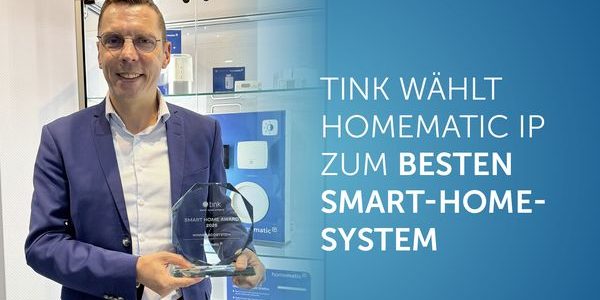 Tink wählt Homematic IP zum besten Smart-Home-System