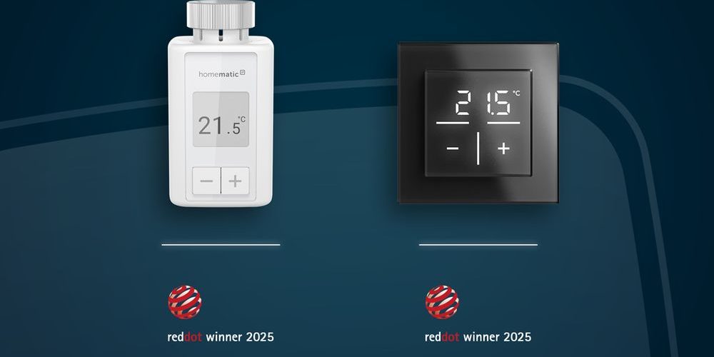 Homematic IP mit zwei Red Dot Design Awards ausgezeichnet